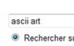 Google fait de l'humour avec le code Ascii
